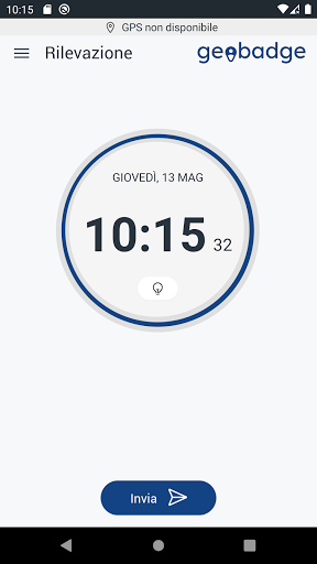 Android application Geobadge screenshort