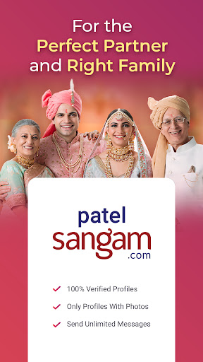 Android application Patel Matrimony by Sangam.com screenshort