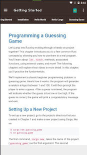 Learn Rust Programming Offline 25.0 APK screenshots 4