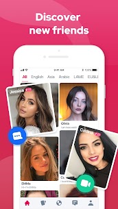 VidoChat Meet strangers globally Apk app for Android 3