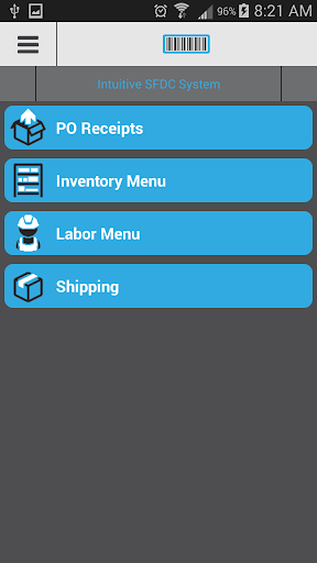SMS Mobile Client for SFDC Screen 3