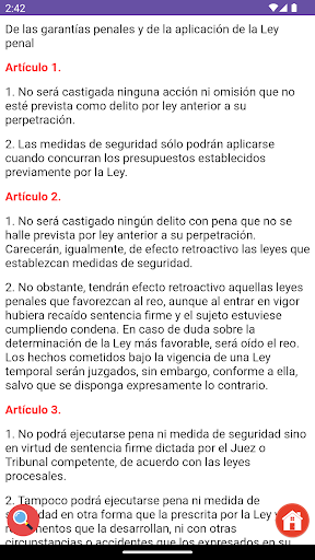 Código Penal Español Screen 3