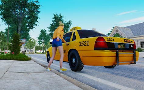 Grand Taxi Simulator-Taxi Game  screenshots 1