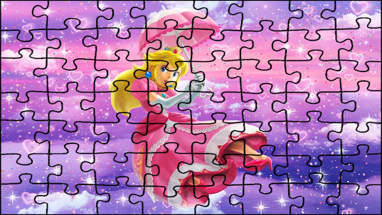 Princess Peach Game Jigsaw