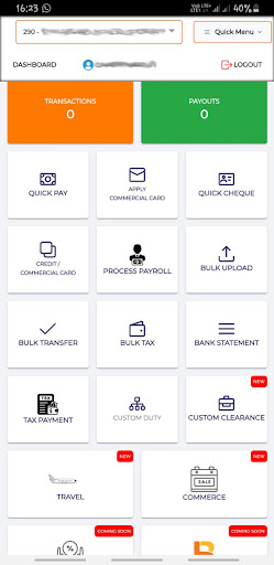 Vanghee : Quick & Easy Banking Screen 2