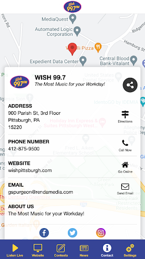 Wish 99.7 Screen 3