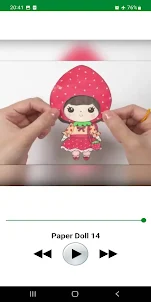 Make Paper Doll DIY
