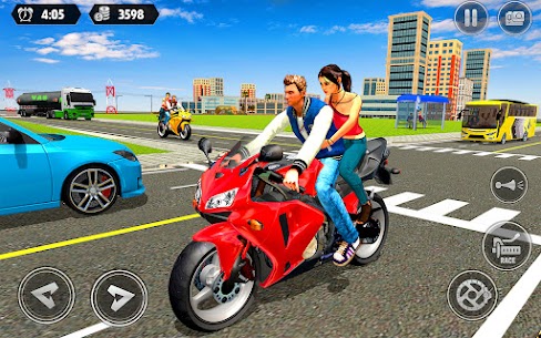 Bike Taxi Driving Simulator 3D 1.0.8 Mod Apk(unlimited money)download 2