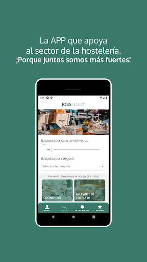 Android application Jobstelery screenshort