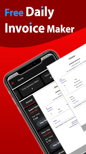 Android application Daily Invoice - Nexus screenshort