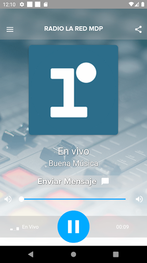 Android application Radio la red mdp screenshort