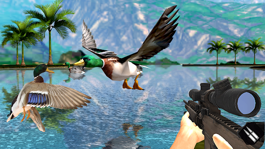 تحميل لعبة Duck Hunting Challenge APK احدث إصدار للأندرويد 4