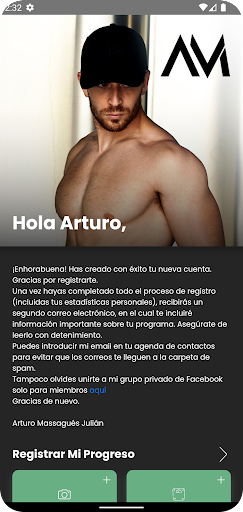 Android application AMFIT screenshort
