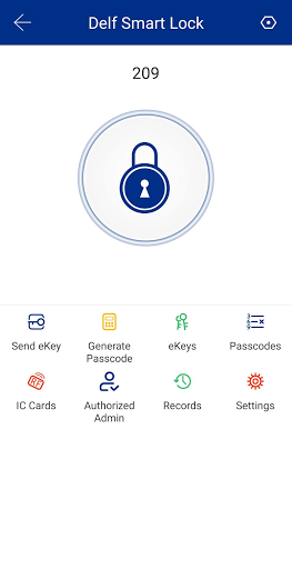 Delf Smart Lock Screen 3