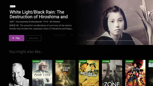Screenshot of FidelityTV