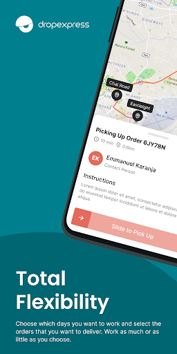 DropExpress Driver Screen 3