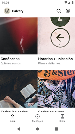 Android application Calvary Chapel Cancun screenshort