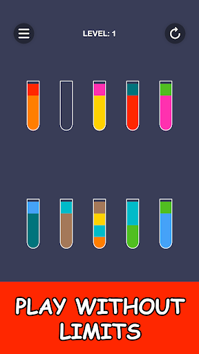 Sort Juice - Color Sorting Screen 3