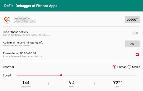 DeFit - Debugger of Fitness Apps 0.8.1 APK screenshots 5