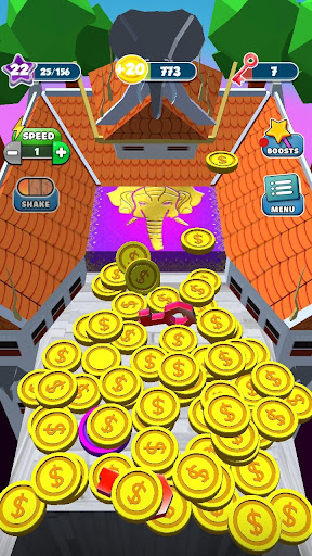 Android application Lucky Coin Dozer screenshort