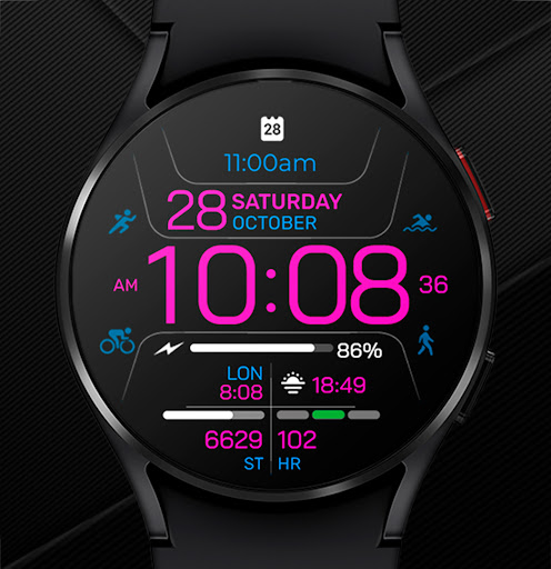 Chester Inform MOD watch face Screen 3