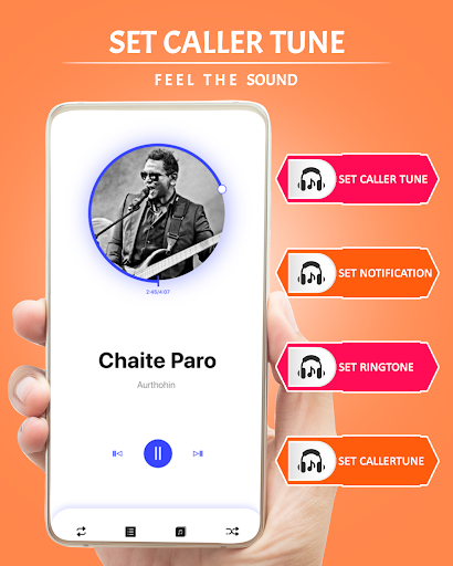 Android application Set Caller Tune - Ringtone screenshort