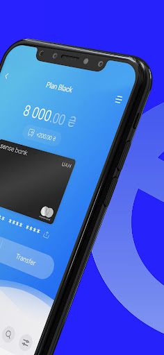 Sense SuperApp - online bank Screen 2