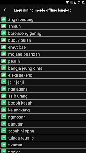 lagu nining meida offline Screen 3
