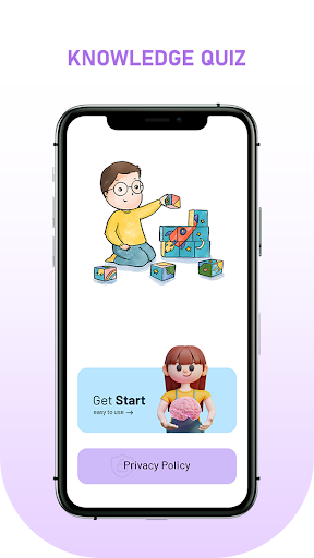 Android application Knowledge Quiz screenshort