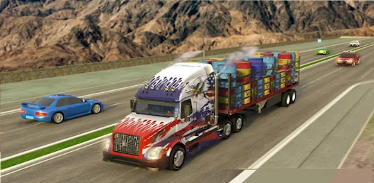 American Truck Driving game 3D