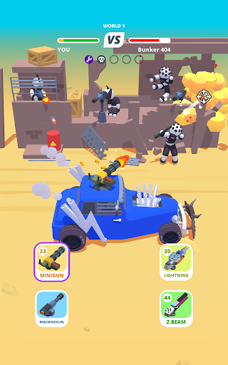 Desert Riders - Car Battle Game screenshots 8