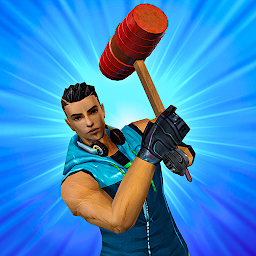 Fall Guy Games 3D - Hammer Man