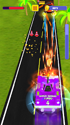 Real Shooting Car Racing Game: Endless Car Driving