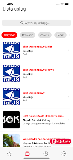 Słupska Karta Screen 3
