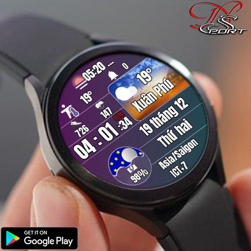 [N-SPORT581]ColorDigital Watch logo