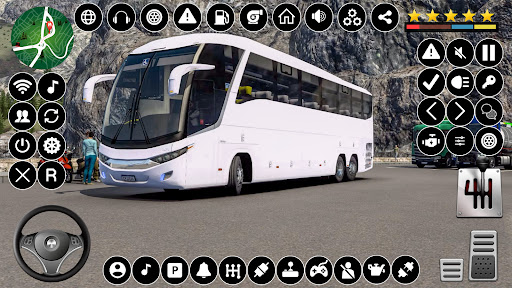 Android application Indian Bus Simulator Driving screenshort