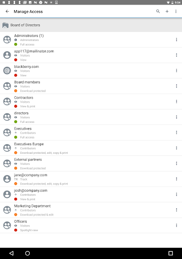 BlackBerry Workspaces  APK screenshots 8