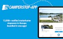 screenshot of Camperstop-App Motorhome stops