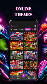 GoalGlow Keyboard: Neon Themes screenshot