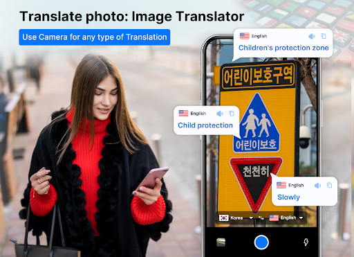 Android application Voice Translator: AI Translate screenshort