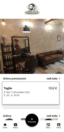 Android application Diamoci un taglio screenshort