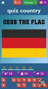 Gess the flag : geography quiz
