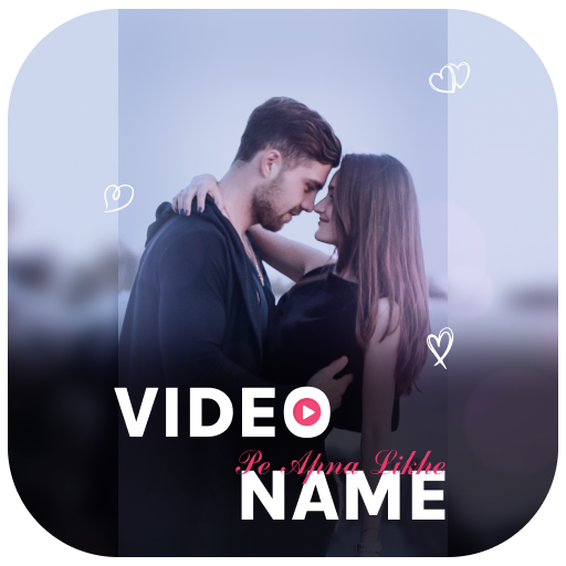 Video Par Name Likhne Wala App logo