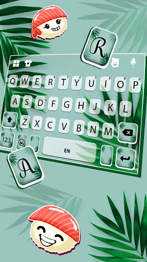 Green Leaves Theme Screen 3