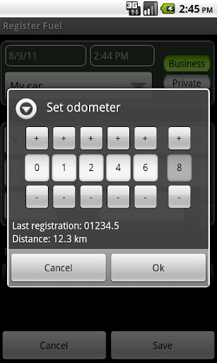 Drivers Journal Screen 3