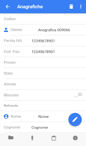 Bcom CRM Mobile Screen 3