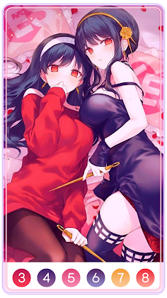 Spy x Family Color By Number - Screenshot 4
