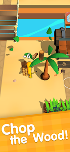 Buildy Island 3d: Hire&Craft Casual Adventure screenshots apk mod 2