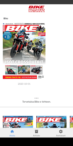 Android application Bike Suomi screenshort