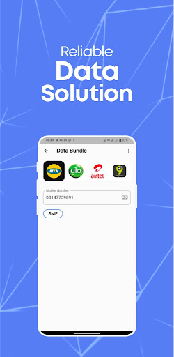 GFSUB: Data & Bill Payment Screenshot